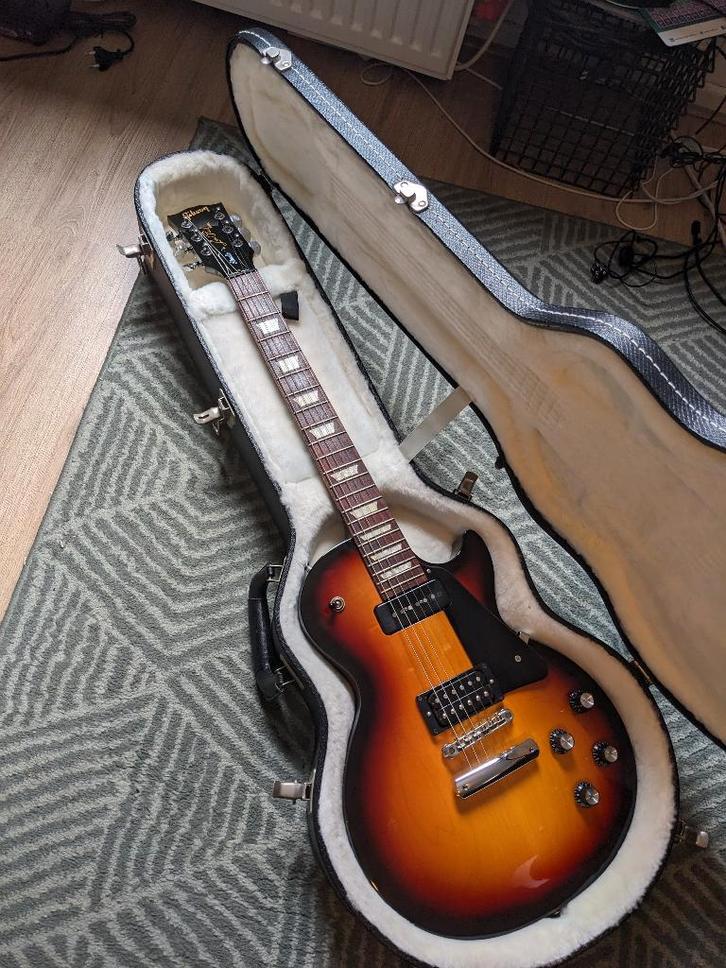Gibson Les Paul met P90/humbucker combo + originele koffer, Muziek en Instrumenten, Snaarinstrumenten | Gitaren | Elektrisch, Zo goed als nieuw