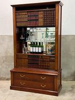 Engelse bibliotheek / verborgen bar “boekenkast”. Zeldzaam, Ophalen, 200 cm of meer, 50 tot 100 cm, Zo goed als nieuw