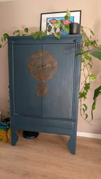 Antieke Chinese Bruidskast - Uniek Stuk!, Huis en Inrichting, Kasten | Buffetkasten, Gebruikt, 100 tot 150 cm, Metaal, 150 tot 200 cm