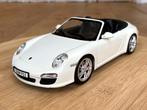Porsche 911 997.2 S Cabriolet wit 1:18 dealer editie Norev, Ophalen of Verzenden, Gebruikt, Auto, Norev