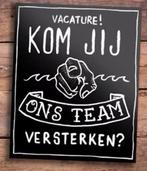 Personeel gezocht, Vacatures, Variabele uren, Overige niveaus, Starter