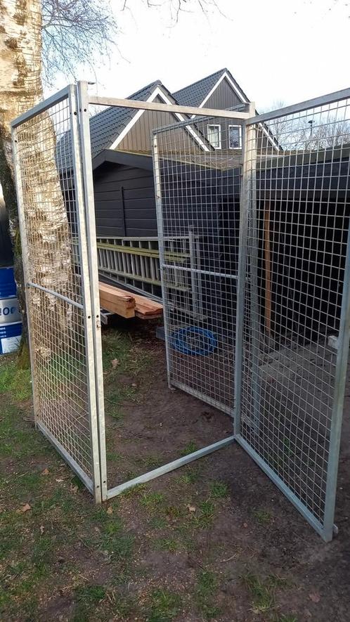 Hondenkennel /Hondenhok /Hondenren, Dieren en Toebehoren, Hondenhokken, Zo goed als nieuw, Hondenkennel, 100 cm of meer, 75 tot 110 cm