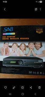 SAB satelliet ontvanger compleet, Audio, Tv en Foto, Schotelantennes, Ophalen