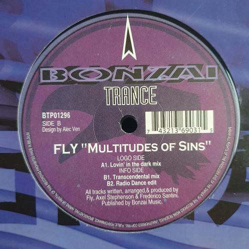 Fly - Multitude of sins Bonzai Trance, Cd's en Dvd's, Vinyl | Dance en House, Gebruikt, Techno of Trance, Ophalen of Verzenden