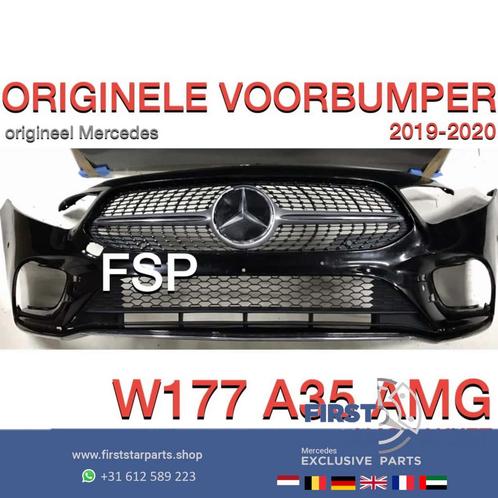 W177 A35 AMG Voorbumper + Gril ORIGINEEL Mercedes A Klasse 2, Auto-onderdelen, Carrosserie en Plaatwerk, Bumper, Mercedes-Benz