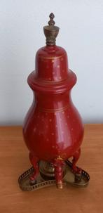 Rode Edeltin Koffiepot, Ophalen of Verzenden