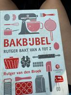 Bakbijbel - Rutger bakt van A tot Z, Ophalen, Zo goed als nieuw, Europa, Taart, Gebak en Desserts