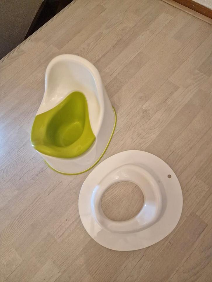 Kinderpotje + Toiletverkleiner, Kinderen en Baby's, Badjes en Verzorging, Zo goed als nieuw, Overige typen, Overige merken, Standaard