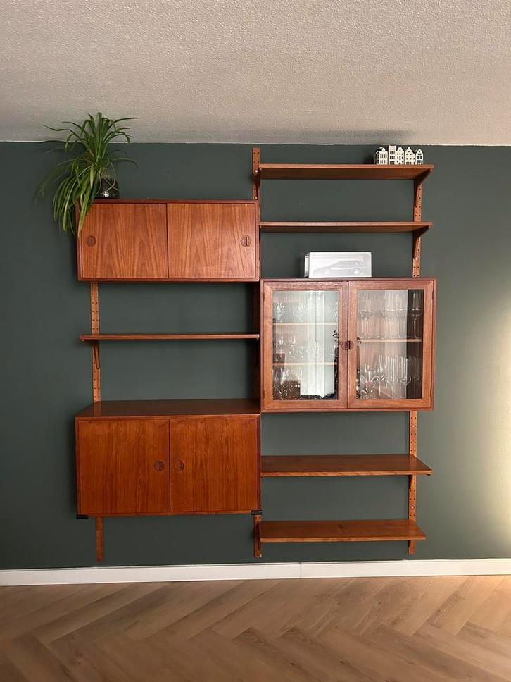 Kai Kristiansen Wandsysteem, Huis en Inrichting, Kasten | Wandmeubels, Zo goed als nieuw, Minder dan 100 cm, Minder dan 150 cm