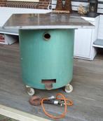 VERWARMDE hangtafel werkplaatskachel ideaal als rooktafel, Ophalen, Draaibaar, Gebruikt, Vloer