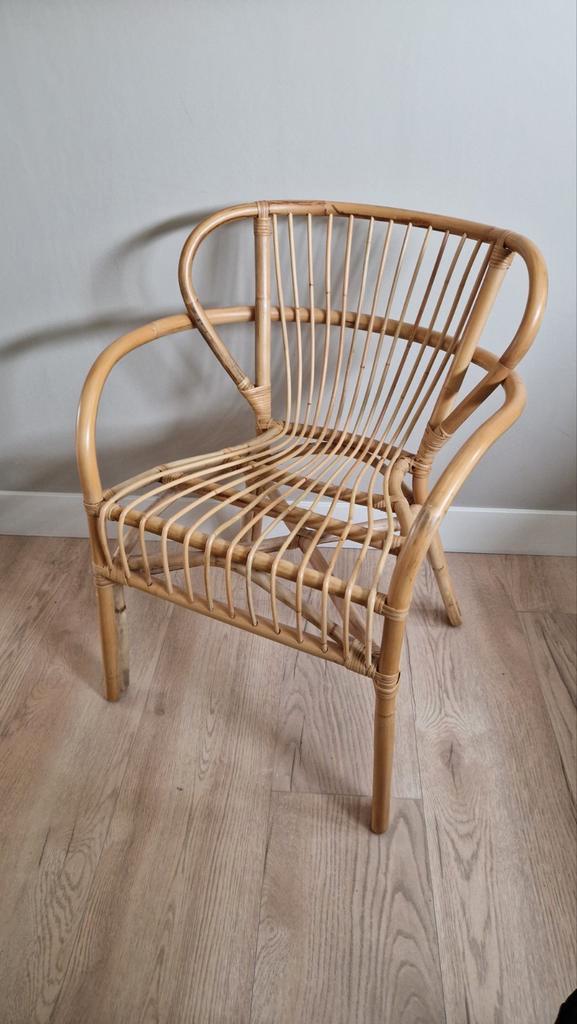 Rotan Stoel - Perfecte Staat, Huis en Inrichting, Stoelen, Zo goed als nieuw, Eén, Riet of Rotan, Bruin, Ophalen