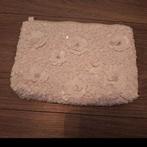 Crossbody schoudertas wit pailetten, Sieraden, Tassen en Uiterlijk, Tassen | Schoudertassen, Ophalen, Zo goed als nieuw, Wit