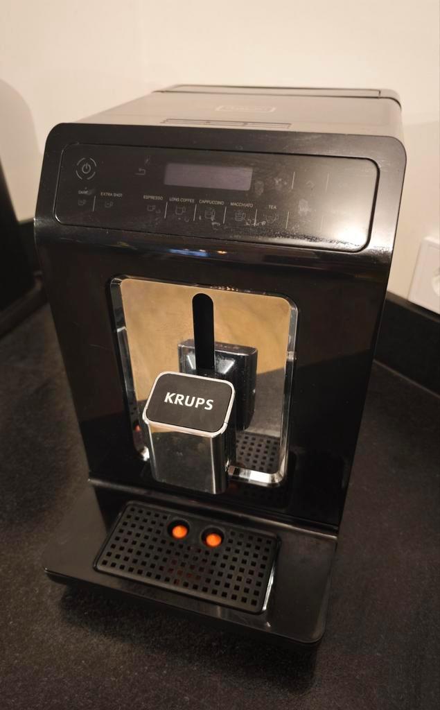 GRATIS! koffiezetapparaat Krups Evidence EA8908, Witgoed en Apparatuur, Koffiezetapparaten, Gebruikt, Koffiebonen, Koffiemachine