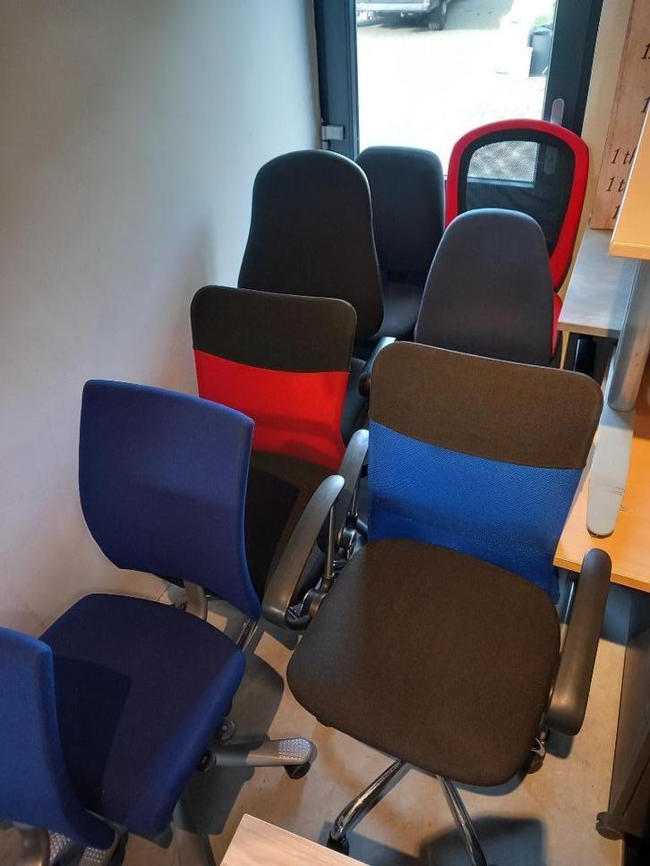 Goedkope bureaustoelen zonder armleggers, Huis en Inrichting, Bureaustoelen, Gebruikt, Bureaustoel, Overige kleuren, Ergonomisch