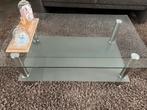 Salontafel | Glas, Ophalen, 100 tot 150 cm, 50 tot 100 cm, Minder dan 50 cm