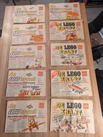 Lego kranten 9 stuks nummers tussen 22/40, Ophalen of Verzenden, Lego