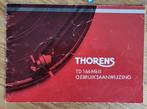 Thorens TD 166 MK2 Gebruiksaanwijzing - Origineel 1979, Ophalen of Verzenden