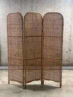 Kamerscherm bamboe en webbing, Huis en Inrichting, Gebruikt, Ophalen of Verzenden, X, X