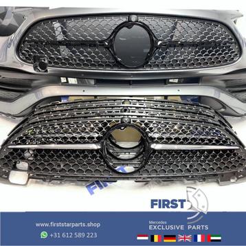 2014 W206 S206 AMG VOORBUMPER DIAMOND STARS GRIL 2021-2024 o beschikbaar voor biedingen