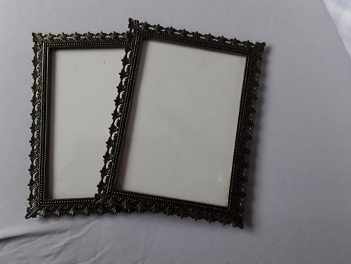 Fotolijsten brocante, Huis en Inrichting, Woonaccessoires | Lijsten, Zo goed als nieuw, Minder dan 50 cm, Minder dan 50 cm, Hout