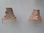 Set baroque lampenkapjes te koop, Huis en Inrichting, Lampen | Wandlampen, Ophalen of Verzenden, Zo goed als nieuw