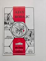 AJAX - Roda JC Programma 1983/84 elftalfoto met van Basten, Verzenden, Ajax