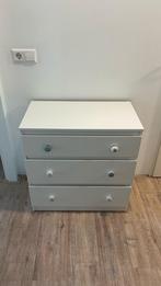 Kast Ikea Malm (wit) met lades, Huis en Inrichting, Kasten | Ladekasten, Ophalen, Gebruikt, Overige materialen, 50 tot 100 cm