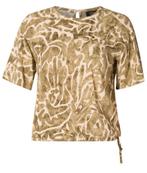 Khaki/beige tuniek van Yesta Maat 52 nu €19,95, Kleding | Dames, Grote Maten, Blouse of Tuniek, Ophalen of Verzenden, Y, Y