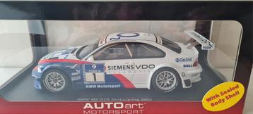 BMW M3 GTR Nürburgring 2005 New!!! 1/18 Autoart  beschikbaar voor biedingen