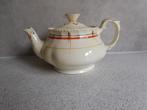 Theepot Creme oranje en zwart decor Grindley, Antiek en Kunst, Antiek | Servies los, Ophalen of Verzenden