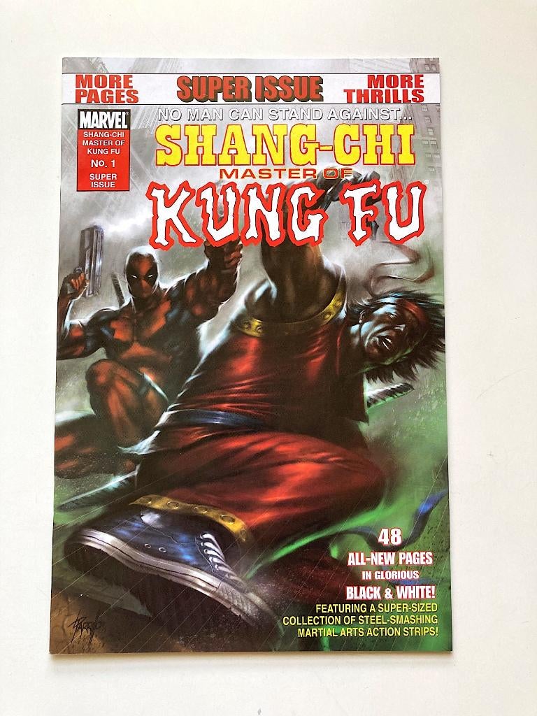 Shang-Chi Master of Kung Fu Black and White (Marvel 2009), Eén comic, Ophalen, Nieuw, Amerika