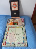 De oude monopoly  begint met 1gulden  houten huisjesen hotel, Hobby en Vrije tijd, Gezelschapsspellen | Bordspellen, Ophalen of Verzenden