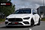 Mercedes-Benz CLA-klasse 180 AMG Night. Memory, Pano, Keyles, Gebruikt, 4 cilinders, Wit, Origineel Nederlands