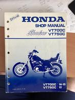 Shop Manual Honda Shadow VT700C VT750C, Motoren, Ophalen of Verzenden, Honda