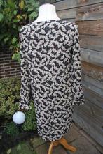 Jurk bruin/ rood L.O.E.S. (  studio Anneloes) S Vaste pr AAN, Studio Anneloes, Ophalen of Verzenden, Zo goed als nieuw, Knielengte