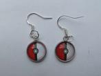 925 sterling zilveren oorbellen met pokemon hangers, Verzenden, Nieuw, Zilver, Zilver