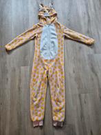 Giraffe pak / onesie - maat 134-140, Ophalen of Verzenden, Zo goed als nieuw, 134 t/m 140, Meisje