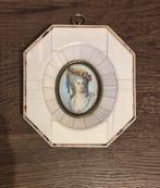 Miniatuur portret, Antiek en Kunst, Ophalen of Verzenden