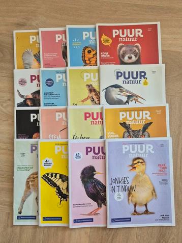 Puur Natuur tijdschriften (Natuurmonumenten) beschikbaar voor biedingen