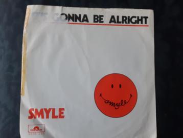 Smyle vinyl sinel uniek uit 1972  it's gonna be alright