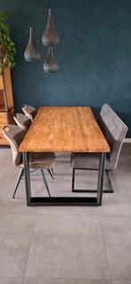 Romaro eetkamertafel 190x95, Ophalen, 50 tot 100 cm, Zo goed als nieuw, 150 tot 200 cm