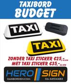 taxibord / daklicht / taxibordje / daklicht taxi / taxilamp, Nieuw, Ophalen of Verzenden