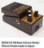 BOSS CE-2B Chorus Guitar Effects Pedal, Ophalen of Verzenden, Zo goed als nieuw, Chorus