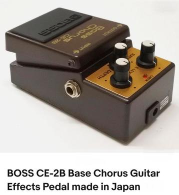 BOSS CE-2B Chorus Guitar Effects Pedal beschikbaar voor biedingen