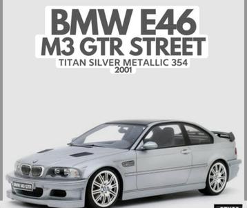 1:18 BMW M3 GTR (E46) uit 2001 Ottomobile  beschikbaar voor biedingen