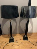 2 mooie staande lampen zwart, Huis en Inrichting, Lampen | Vloerlampen, Ophalen, Overige materialen, Modern, 100 tot 150 cm
