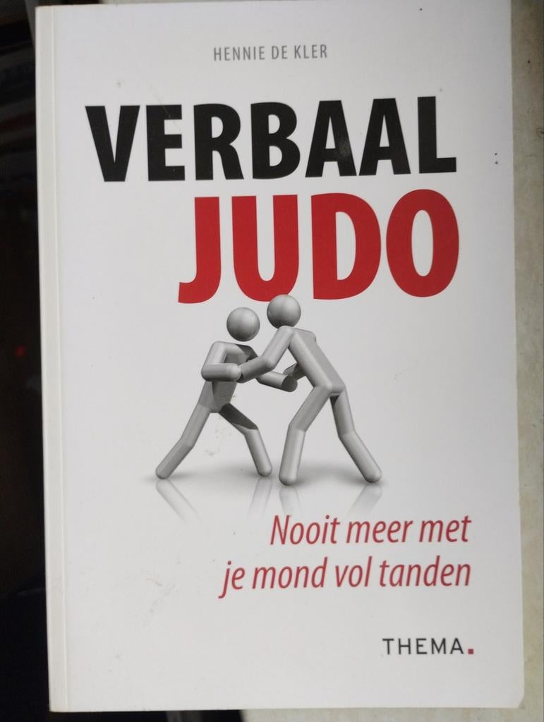 Verbaal Judo - Hennie de Kler, Boeken, Advies, Hulp en Training, Zo goed als nieuw, Ophalen of Verzenden