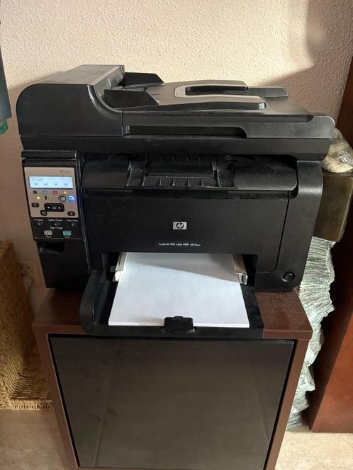 HP LaserJet 100 color MFP M175nw, Computers en Software, Printers, Gebruikt, Printer, Laserprinter, Kleur printen, Kopieren, Scannen