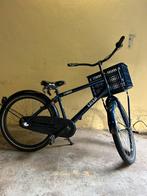Volare Cargo 24 inch jongensfiets – blauw – met krat, Fietsen en Brommers, Fietsen | Jongens, Ophalen of Verzenden, Zo goed als nieuw