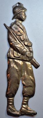 Ex voto / milagro soldaat, zilver, Antiek en Kunst, Antiek | Religie, Ophalen of Verzenden